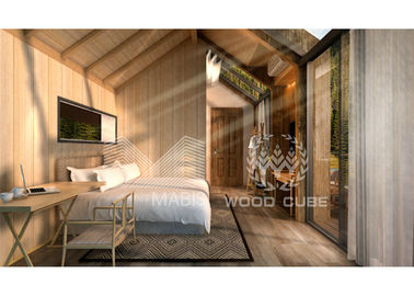 Loại 1 phòng ngủ Nhà gỗ tiền chế, Thiết kế hiện đại Nhà gỗ Prefab